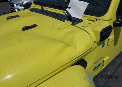 2023 Jeep Wrangler Sahara 4Xe из США, поврежденный, VIN 1C4JJXP61PW525323